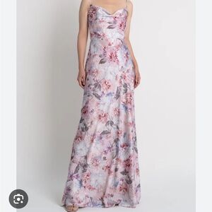 Leticia by Jenny Yoo in English Garden Whipped Apricot Print